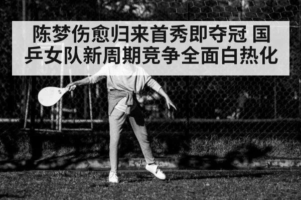 陈梦伤愈归来首秀即夺冠 国乒女队新周期竞争全面白热化